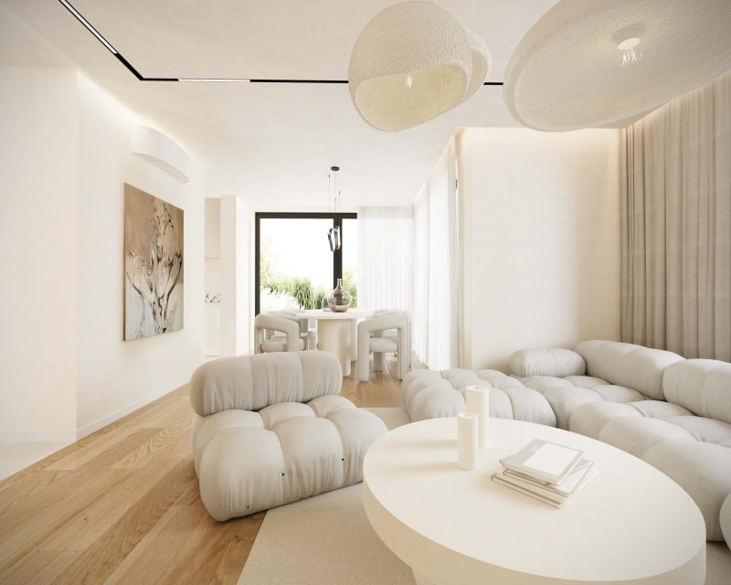 Salon minimal 30m2