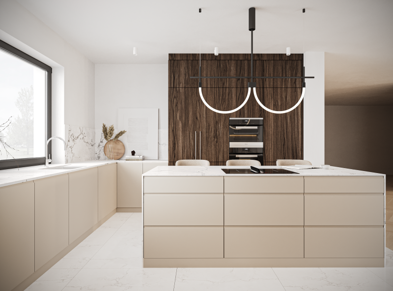 Kuchnia w stylu modern classic